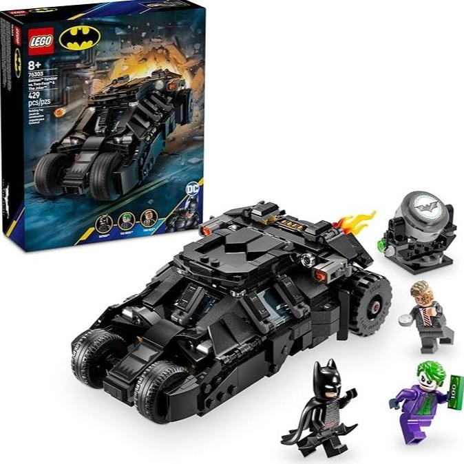 Big Discount Lego Dc Batman Tumbler Vs. Two-Face & The Joker Toy Building Set - Superhero Batmobile 