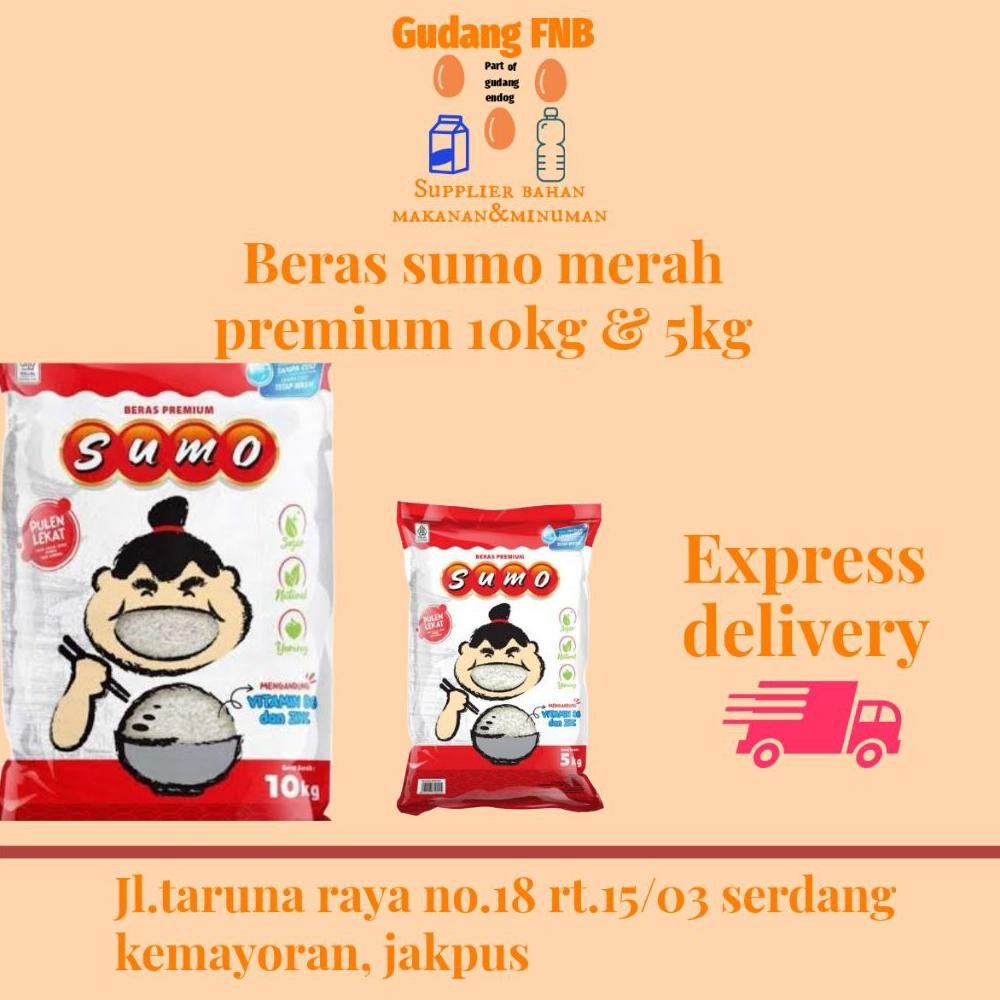 

Beras Sumo Premium Kemasan 10kg dan 5kg aSt
