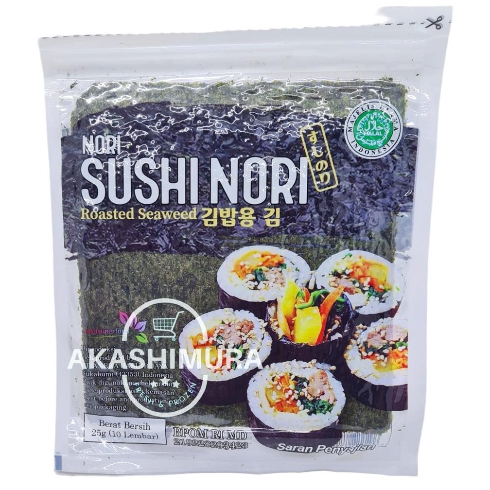 

Java Sushi Nori isi 10 Lembar Halal aSt