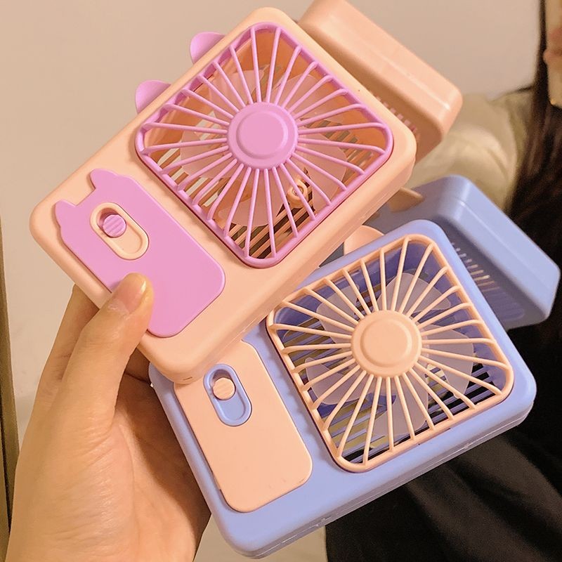 

usb Kipas Kecil Isi Ulang Mini Portabel Kipas Meja Senyap