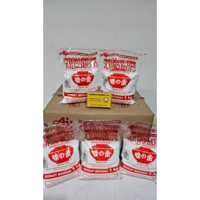 

Ajinomoto 1kg / AJI-NO-MOTO Umami Seasoning Ajinomoto Penyedap Rasa Ajinomoto Micin 1 Kg Butiran Halus / Penyedap Rasa Ajinomoto 1 Kg Butiran Halus / Micin Ajinomoto / Vetsin Ajinomoto aSt