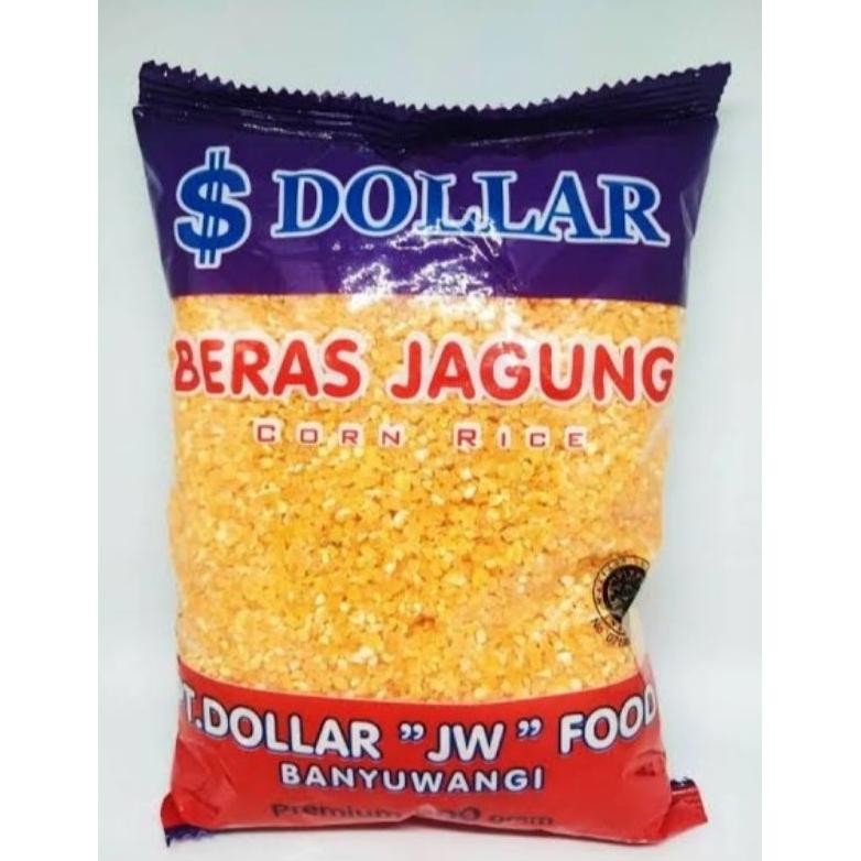 

Beras Jagung Dollar 2kg Isi 4 pcs @500gr aSt