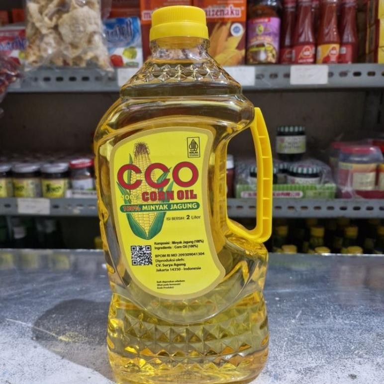 

Minyak Jagung CCO 2 liter | Minyak Jagung Corn Oil CCO 2 L / Minyak Sehat CCO / Corn Oil Untuk Masak / Minyak Jagung Botol 2L / Minyak Nabati CCO aSt