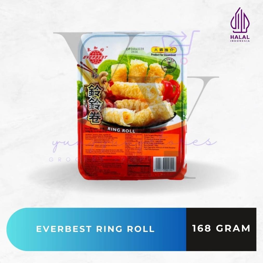 

Everbest Ring Roll / Kembang Tahu Gulung 168 gram aSt
