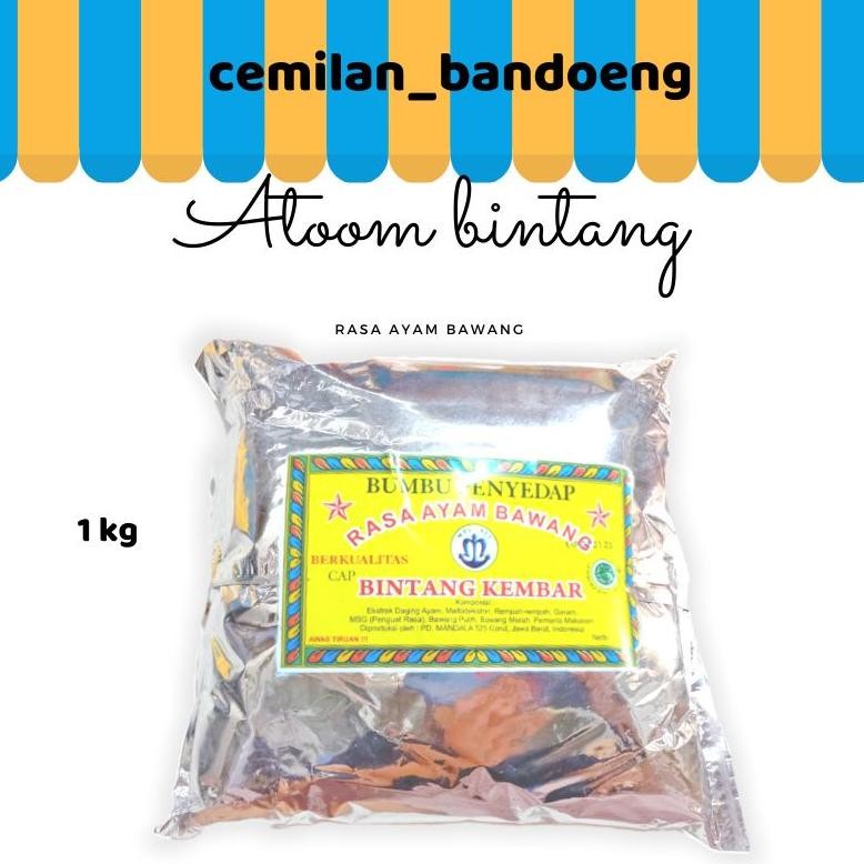 

BUMBU TABUR ATOOM BINTANG RASA AYAM BAWANG 1 KG aSt