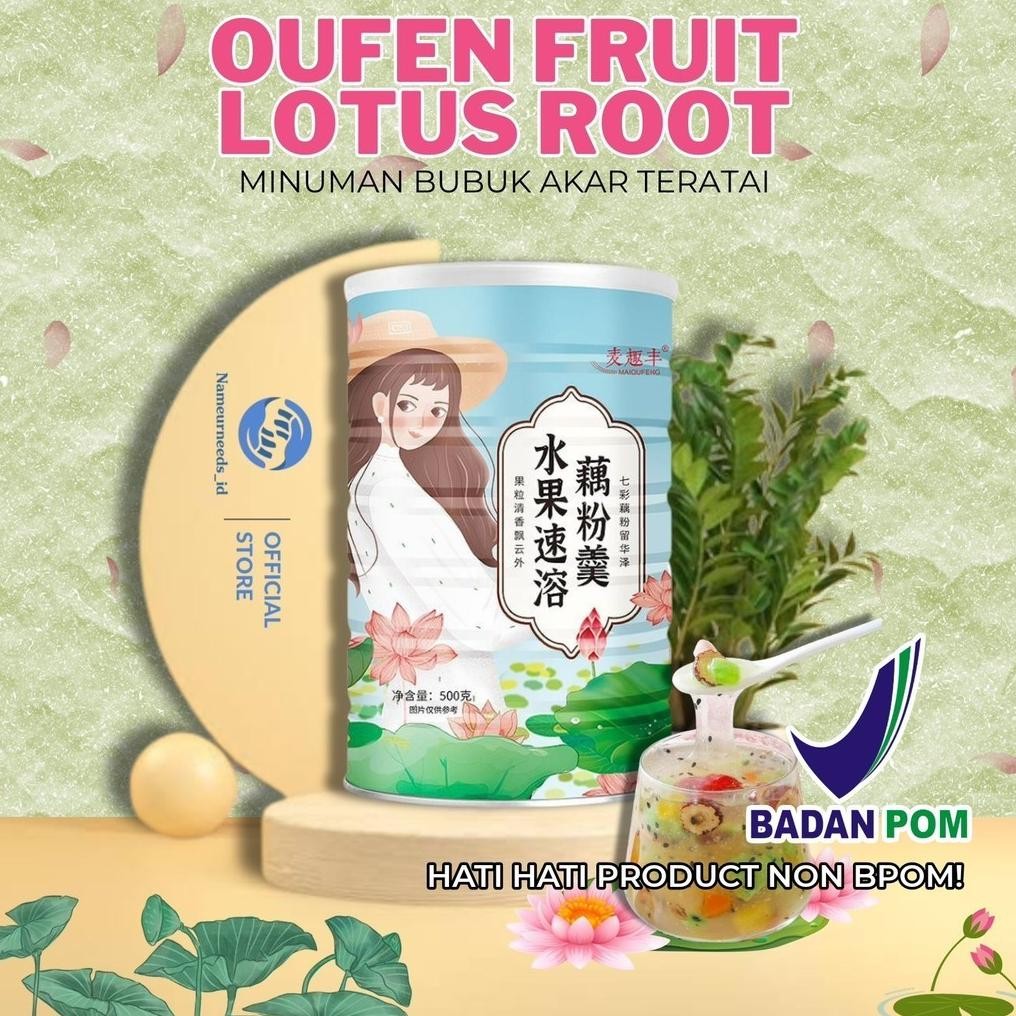 

Oufen Lotus Root Powder Bubuk Akar Teratai Healthy Food aSt