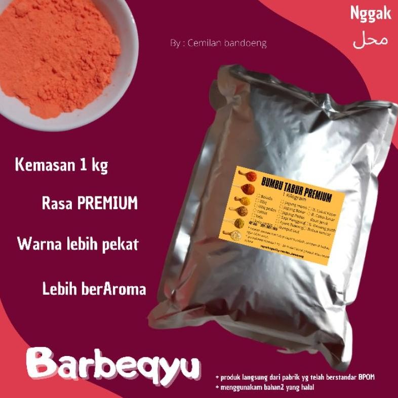 

bumbu tabur premium rasa barbekiu kemasan 1 kg aSt