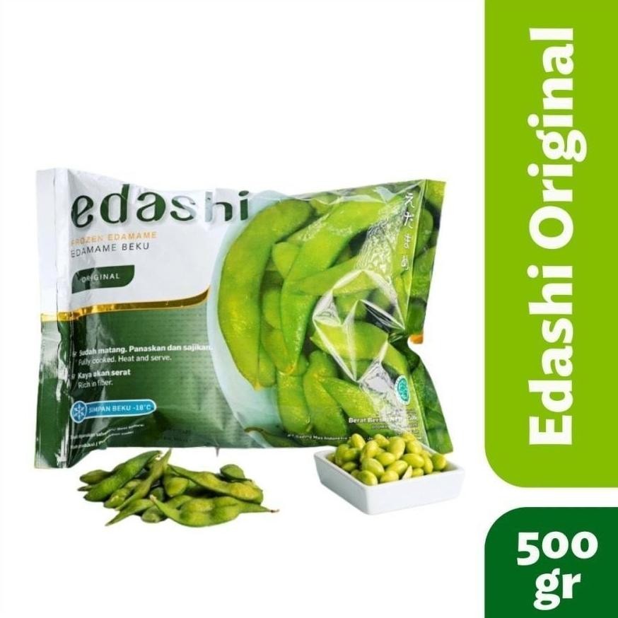 

Edashi Edamame Frozen 500gram - Original / Salted Pack aSt