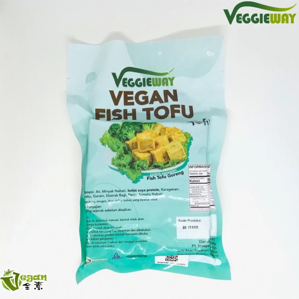 

Veggieway Vegan Fish Tofu QQ Tofu Seafood Tofu Tahu Seafood aSt