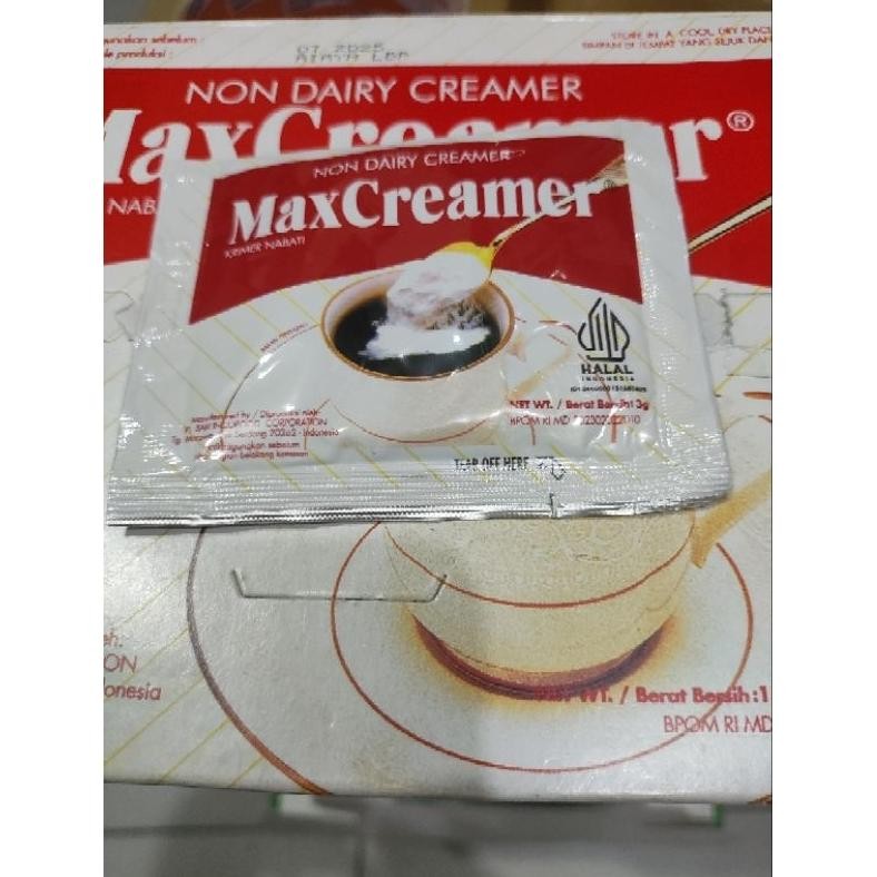 

MaxCreamer Krimer Nabati (1box isi 50 Sachet) aSt