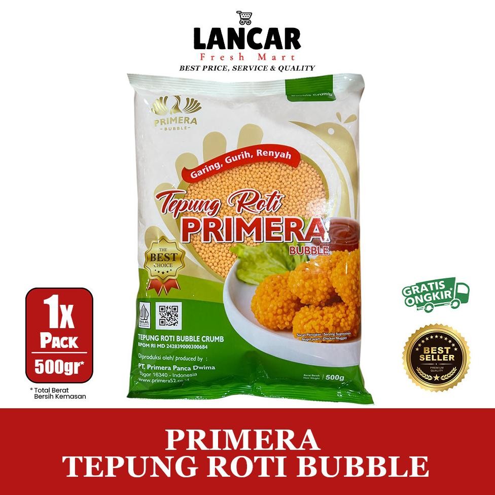 

PRIMERA TEPUNG ROTI BUBBLE 500GR aSt