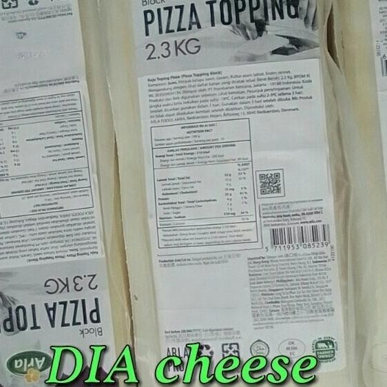 

KHUSUS Instant/SameDay: Arla Pizza Topping 1 Karton (8x2.3 Kg) Blok Mozzarella aSt