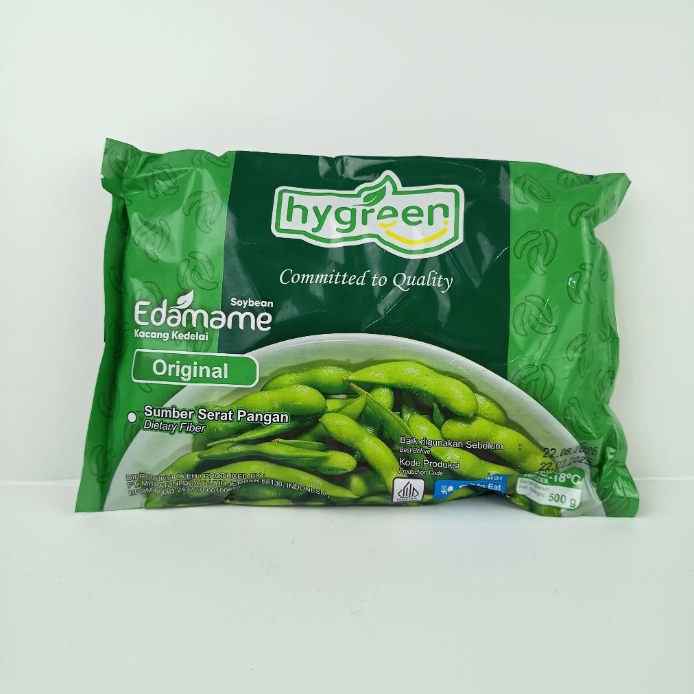 

Hygreen Edamame Original 500Gr Frozen Kacang Kedelai aSt