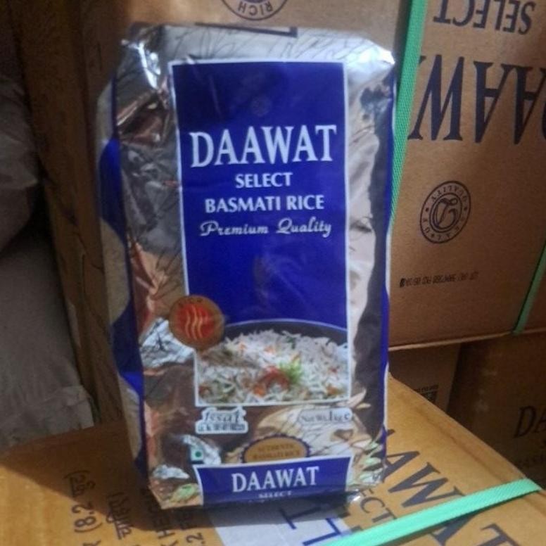 

Daawat Select Basmati Rice 1 kg Premium Quality / Beras Basmati india aSt
