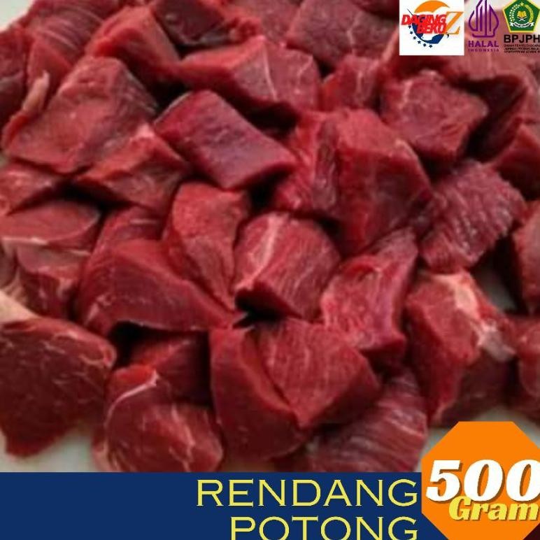 

Daging Sapi Rendang Potong beku 500gr HALAL aSt