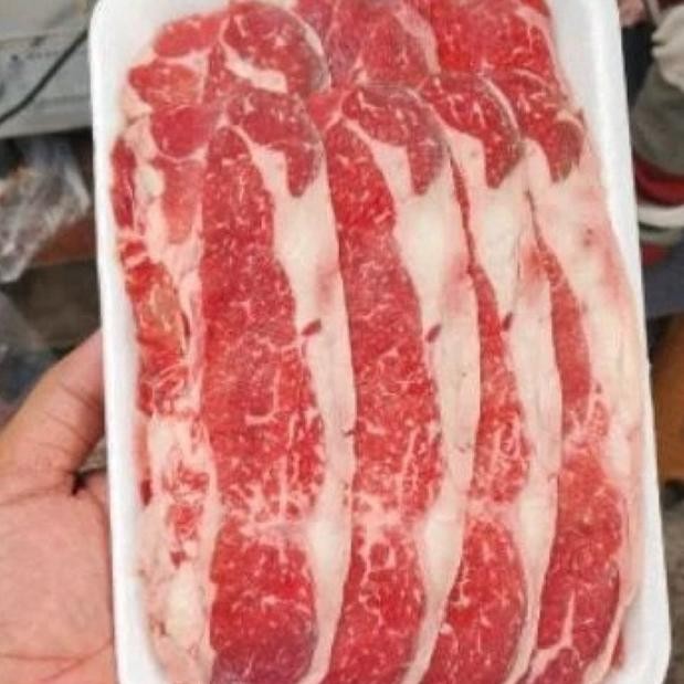 

Beef Slice Yos AUS 500g-1kg Halal Ekonomis Super produk Termurah aSt