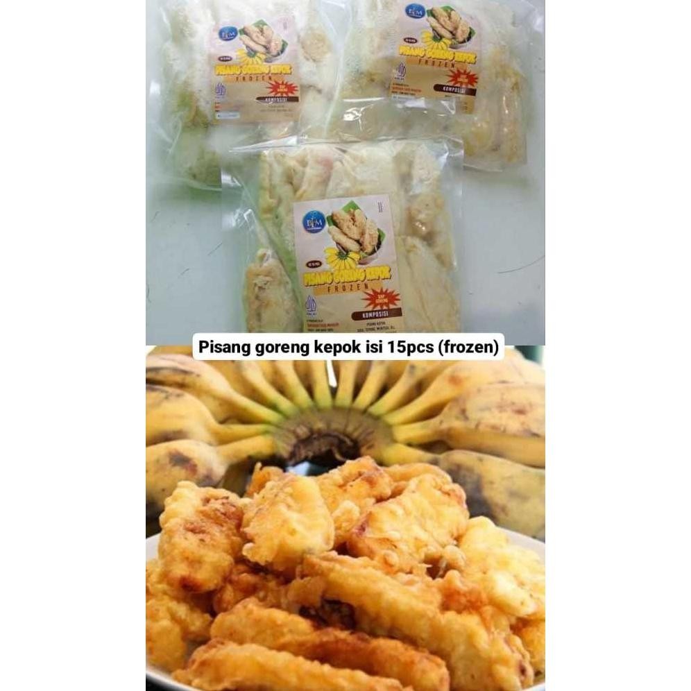 

Pisang Goreng Kepok Crispy Isi 15Pcs Frozen aSt