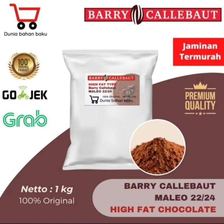 

COCOA POWDER BARRY CALLEBAUT BUBUK COKLAT TIPE MALEO 22/24 HIGH FAT aSt