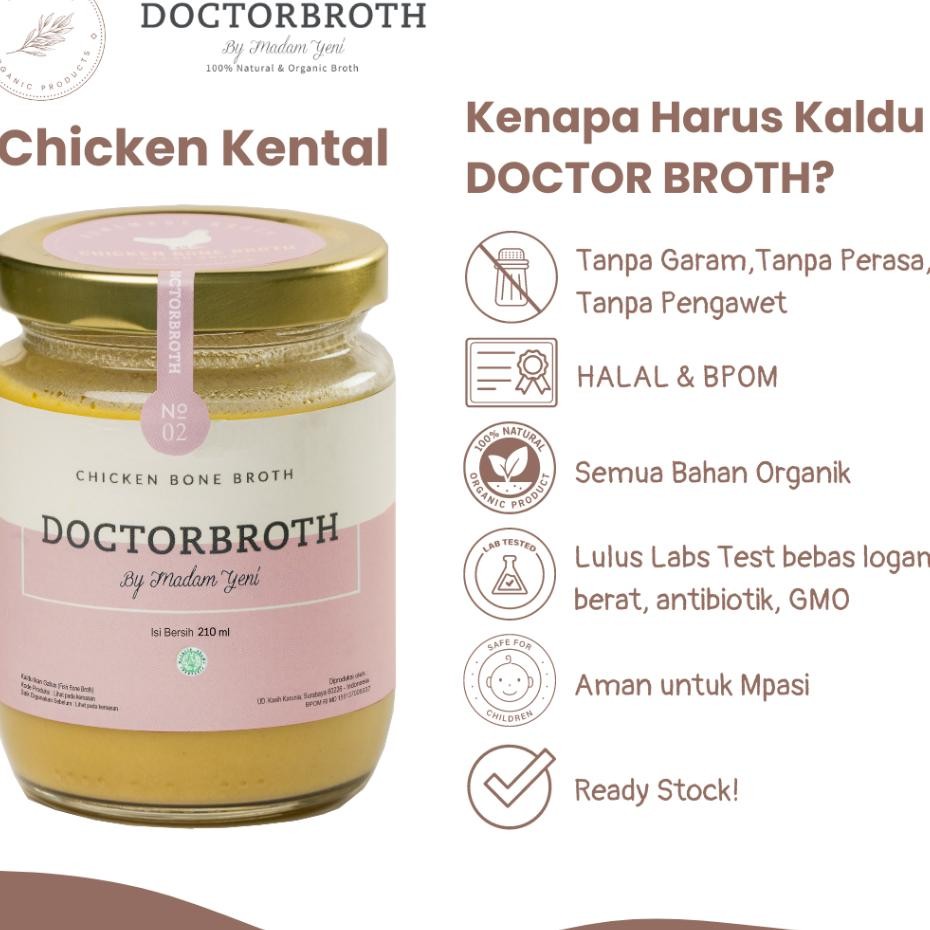 

Doctor Broth Chien Kental Kaldu Ayam Kental Kaldu Tulang