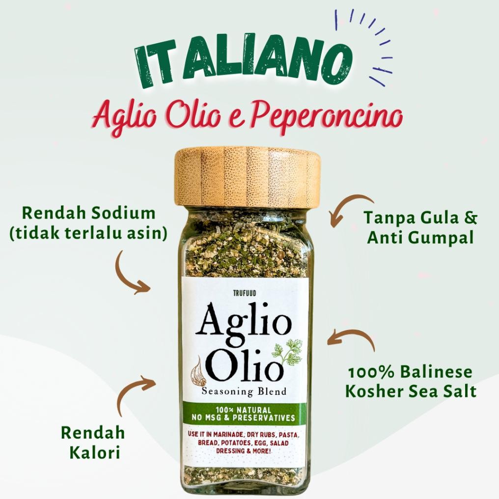 

Bumbu Aglio Olio Seasoning Bumbu Pasta Anak Spaghetti No MSG No Preservative Italian Herbs Pasta Spice Seasoning Blend - Aglio Olio e Peperoncino aSt
