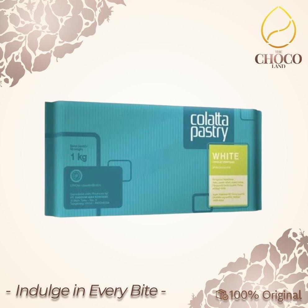 

Colatta Pastry Chocolate White - Coklat Putih Batang 1Kg aSt