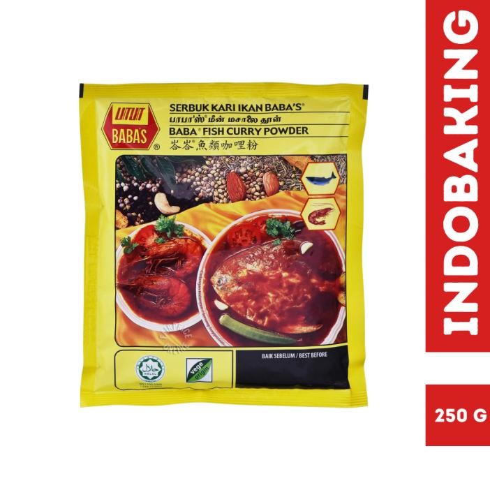 

Babas Fish Curry 250gr (Serbuk ikan babas) instan untuk membuat kari ikan aSt