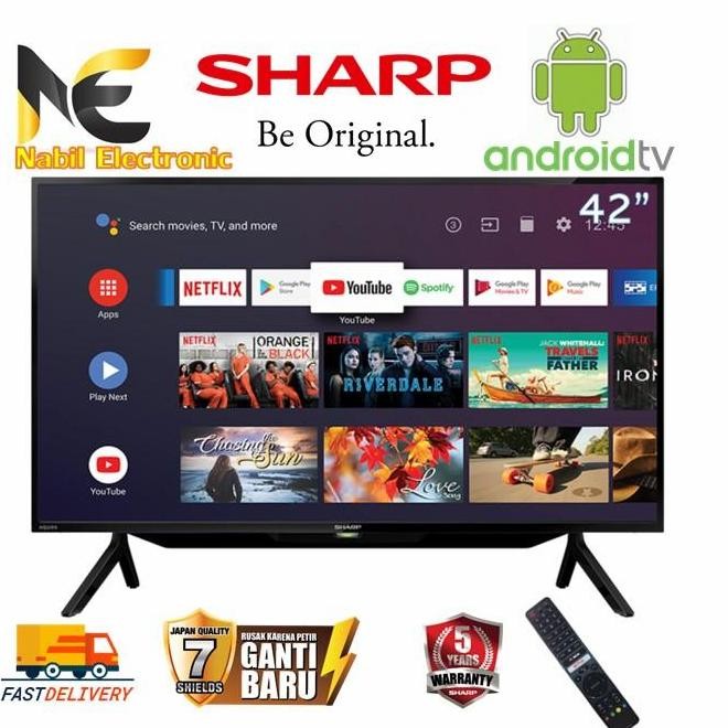 TERLARIS - SHARP 2T-C42BG1I ANDROID TV 42 INCH