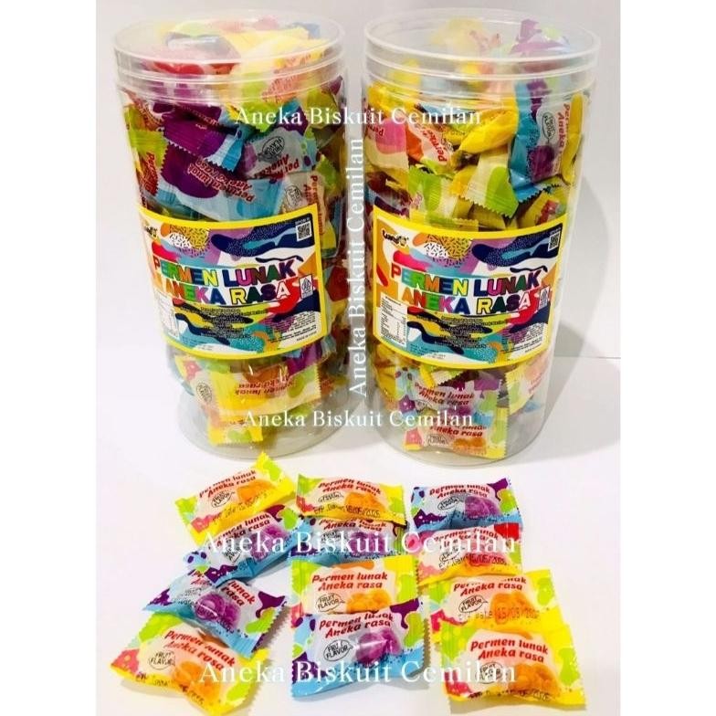 

Permen YUPI LUNAK KRIM BUAH Isi 120 Pcs Per Toples aSt