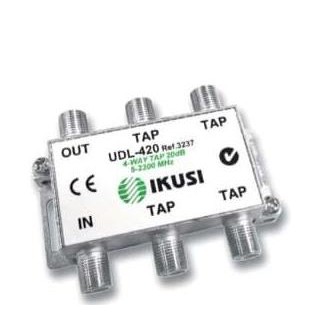 NEW IKUSI, UDL-420 4-way indoor Tap-offs
