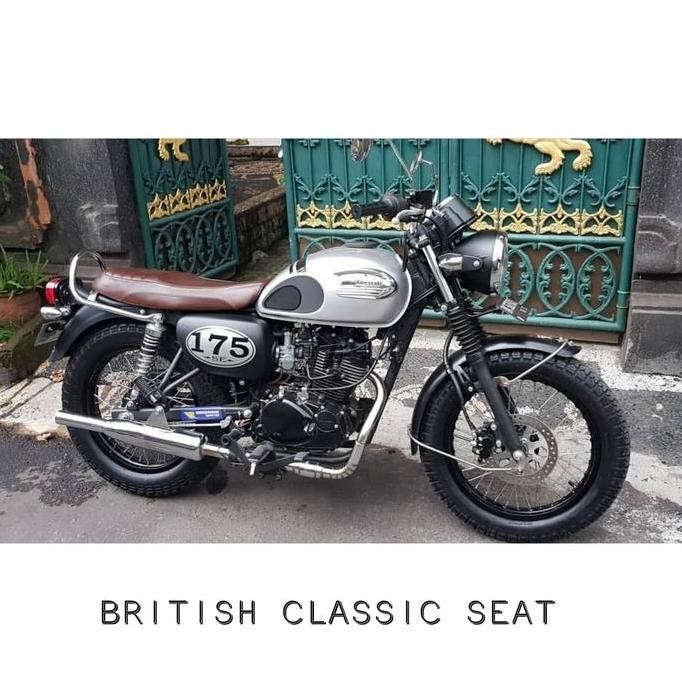 jok motor kawasaki w175 british classic
