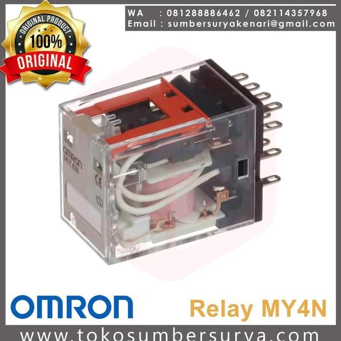 Relay My4N / My4-N 24Vdc Omron Asli