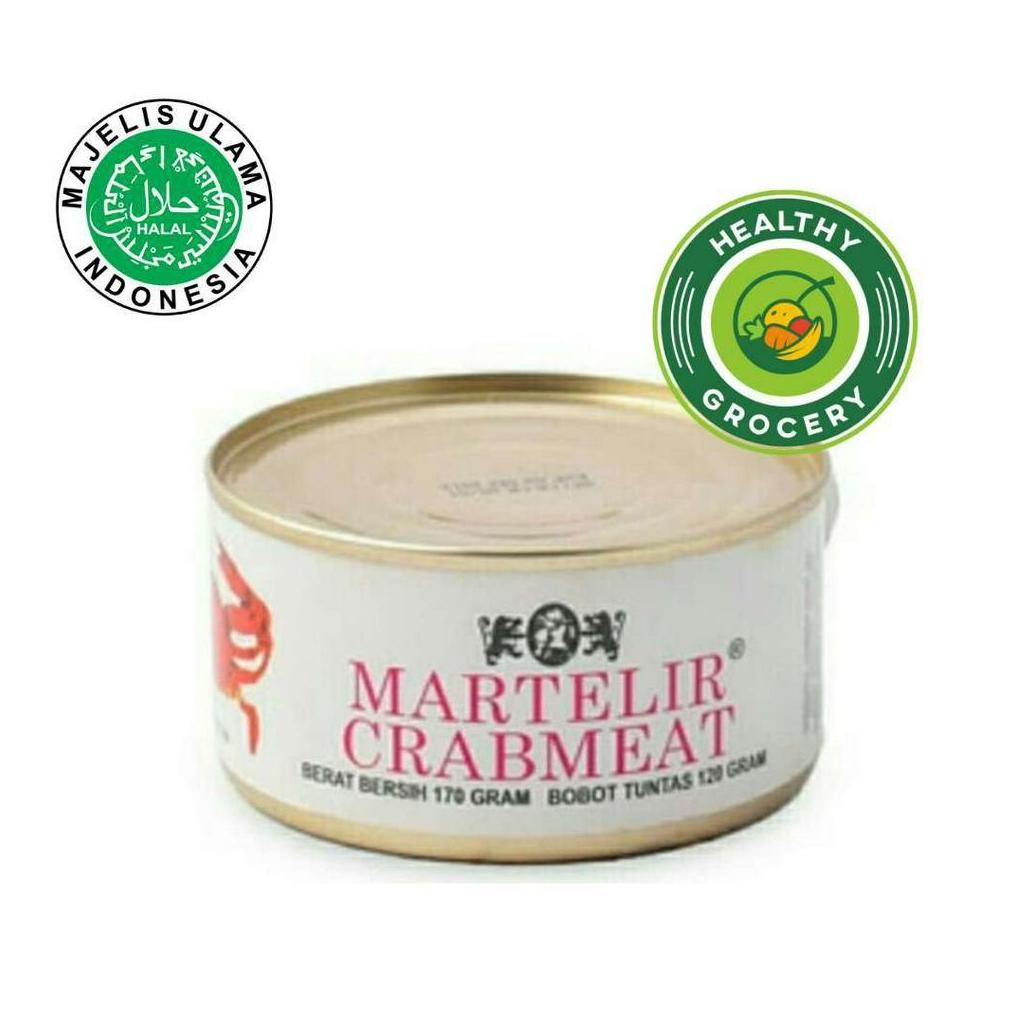 

Martelir Crabmeat 170gr Daging Rajungan aSt