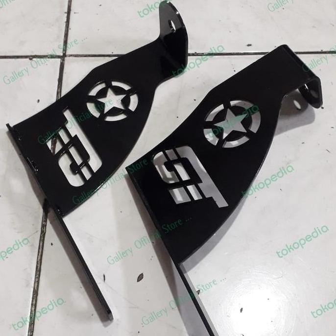 Promo Braket Dudukan Lampu Tembak Sorot Led Kap Mesin Taft Feroza Rocky