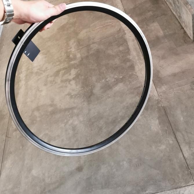 BEBAS ONGKIR - velg 24inch 36hole double wall alloy pentil motor Av u brake v brake