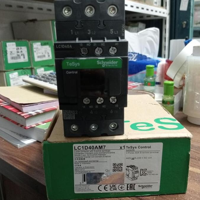 Contactor Lc1D40Am7 Schneider Original Restock