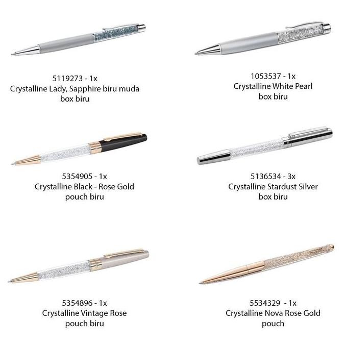 

BEBAS ONGKIR - Swarovski Crystalline Classic Bolpen Pen