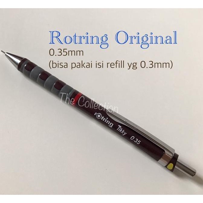 

NEW ATK302RT 0.35mm Rotring Pensil Mekanik Rotring Tikky Mechanical Pencil