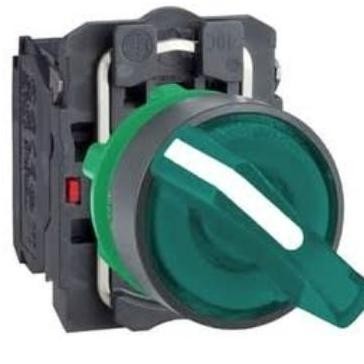 Schneider Selector Switch Lamp Led 2Posisi 24V Ac/Dc Xb5Ak123B5 Harga Khusus