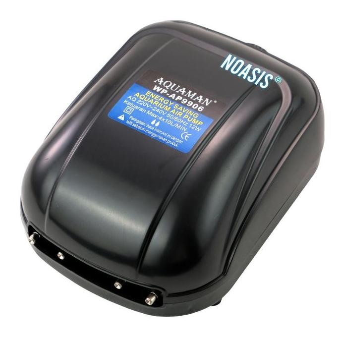 Pompa Udara Aquarium Aerator 4 Lubang Recent Rc 9906 Air Pump