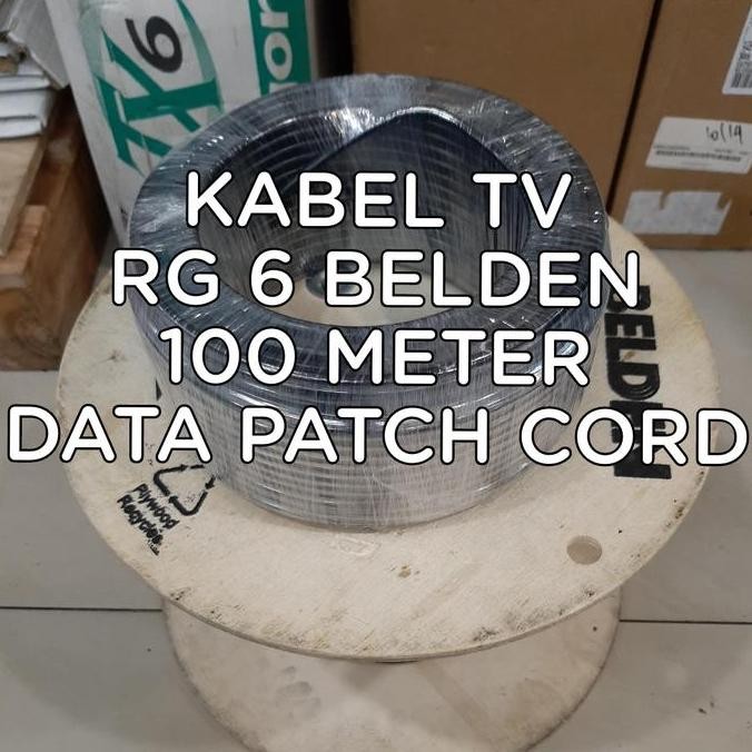 TERMURAH - kabel belden RG6 00meter / belden RG 6 96S 00meter / belden rg6