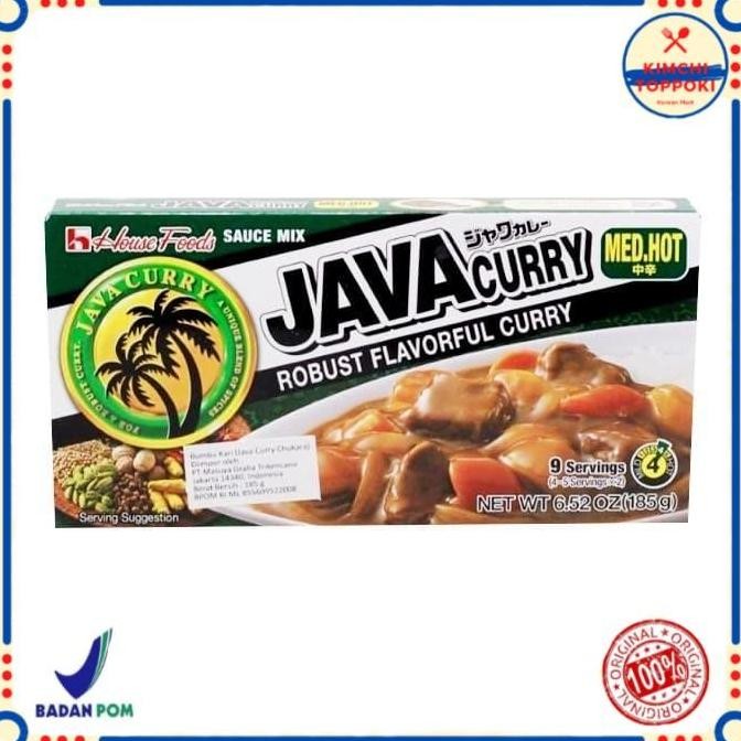 

DISKON! HOUSE JAVA CURRY JUMBO MEDIUM HOT 185G - BUMBU KARI JAWA PEDAS SEDANG
