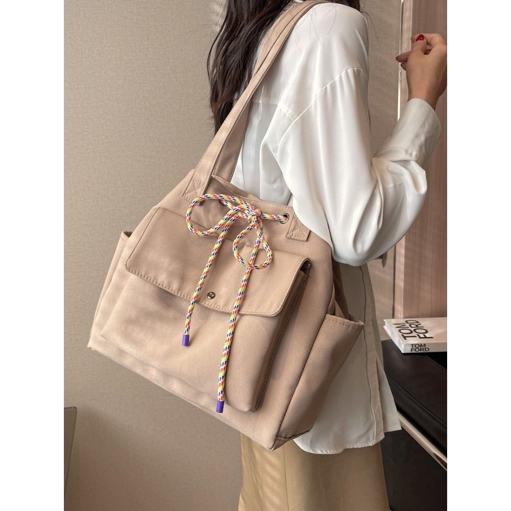 【Tas Bagus】【COD】Tas Bahu Serbaguna Berkapasitas Besar Untuk Wanita Tas Besar Untuk Mahasiswa Tas Kai