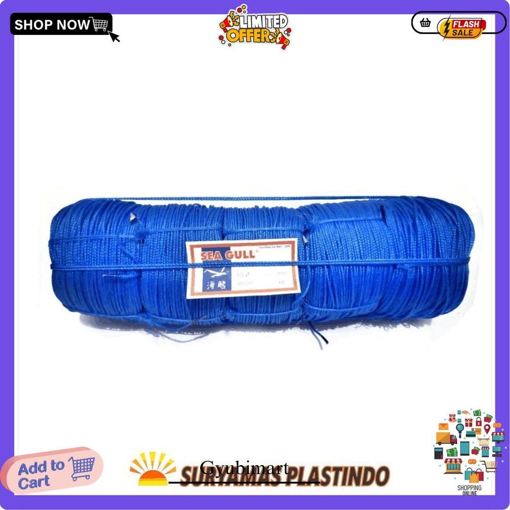 

Tali Tampar Ukuran 2Mm Panjang 220 Meter Gratis Ongkir