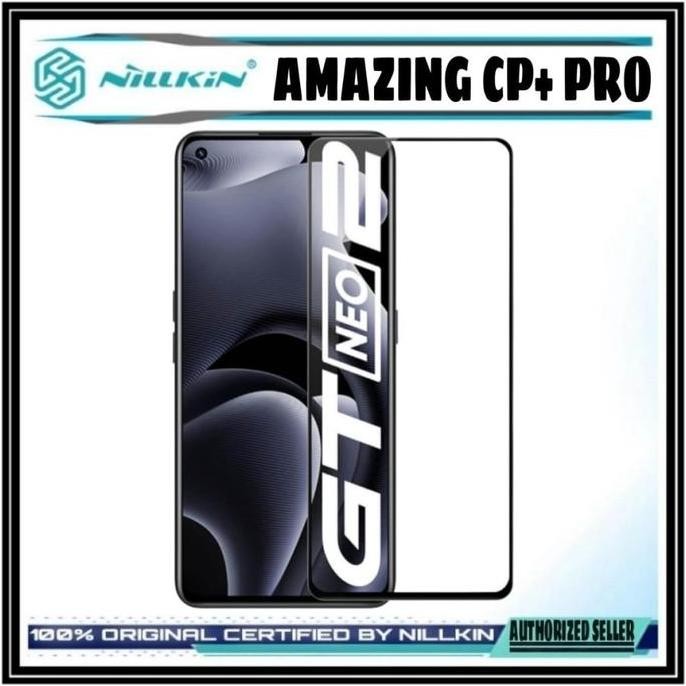 nillkin amazing cp+ pro 9h tempered glass realme gt neo3 / neo 3t   stok terbatas