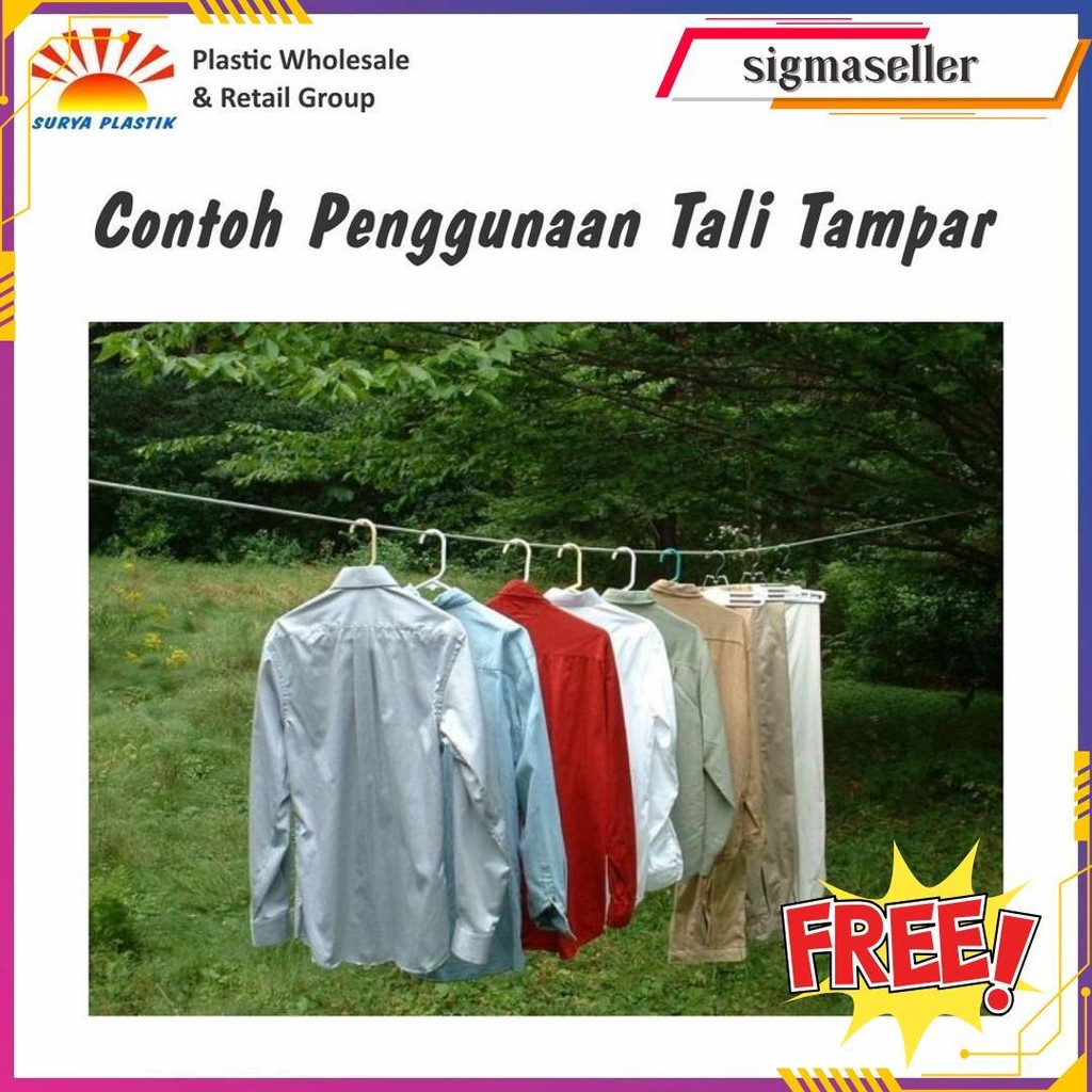 

Tali Tampar Ukuran 2Mm Panjang 220 Meter Original Produk