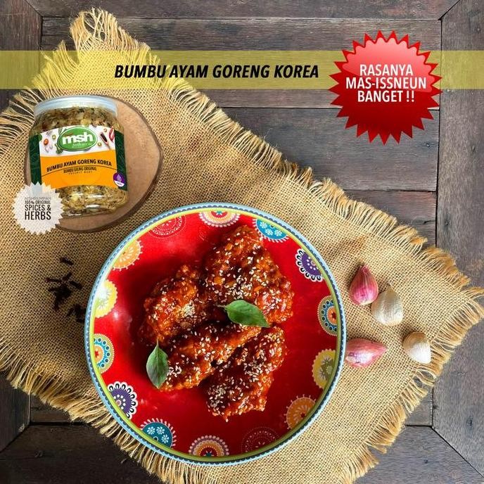 

DISKON! BUMBU AYAM GORENG KOREA 200G - BUMBU MARINASI AYAM GORENG ALA KOREA