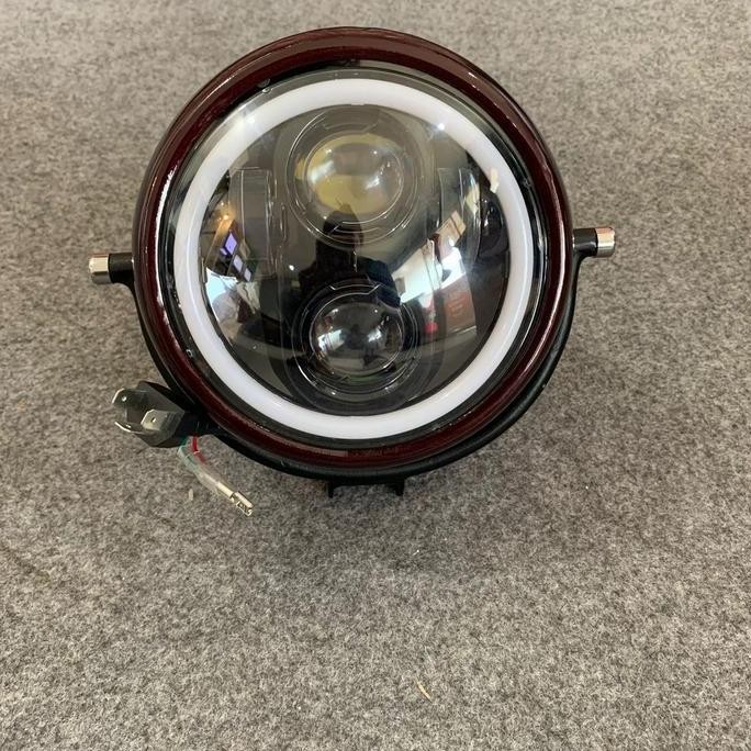 Daymaker Vespa Lxv Maroon Braket Hitam