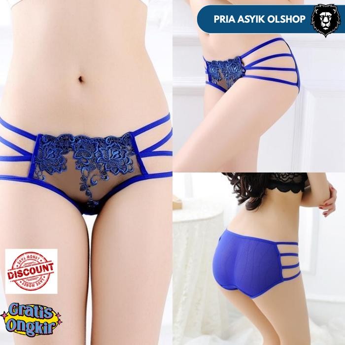 CELANA DALAM JAPANESE SEXY RENDA BUNGA HOLLOW CD WANITA C136 BY PRIA ASYIK OLSHOP