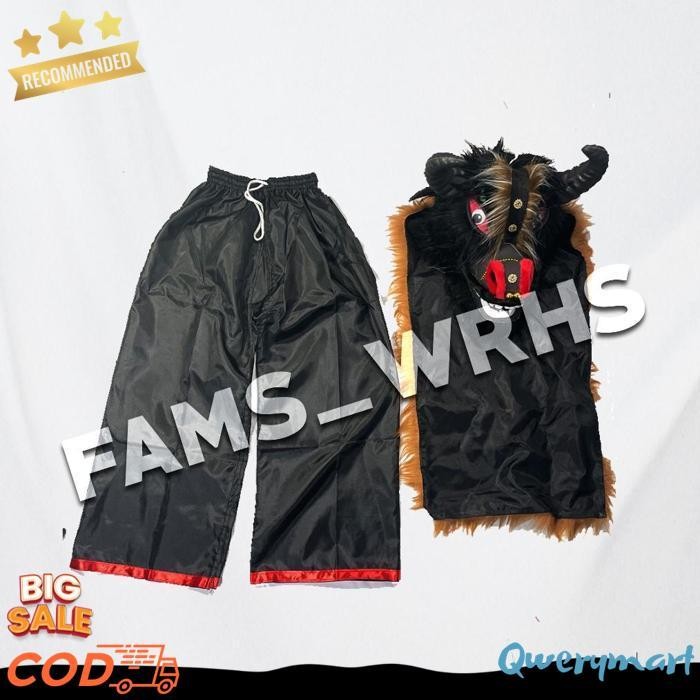 Set Angkong Dan Bantengan Spons Mainan Anak Tradisional Promo