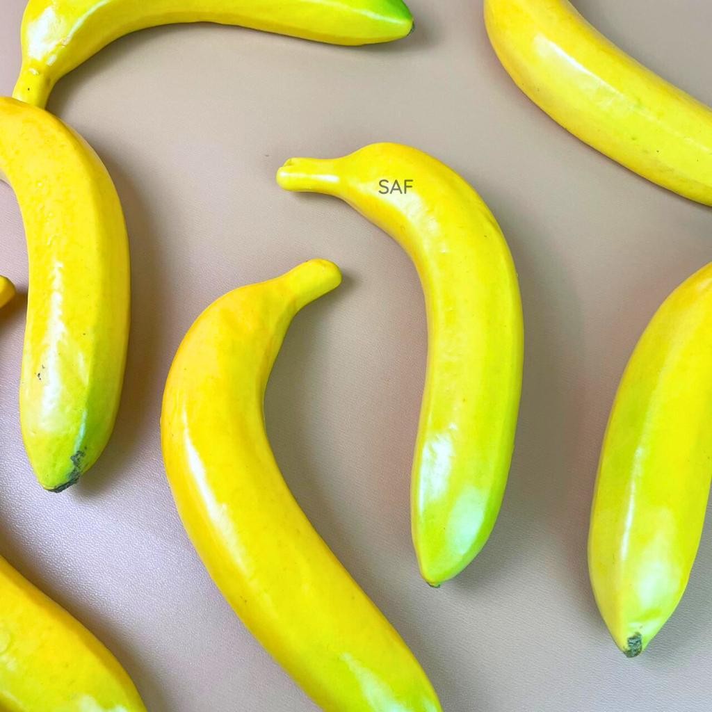 

Sv Saf Pisang Artificial - Fake Banana - Buah Plastik - Props Fotografi